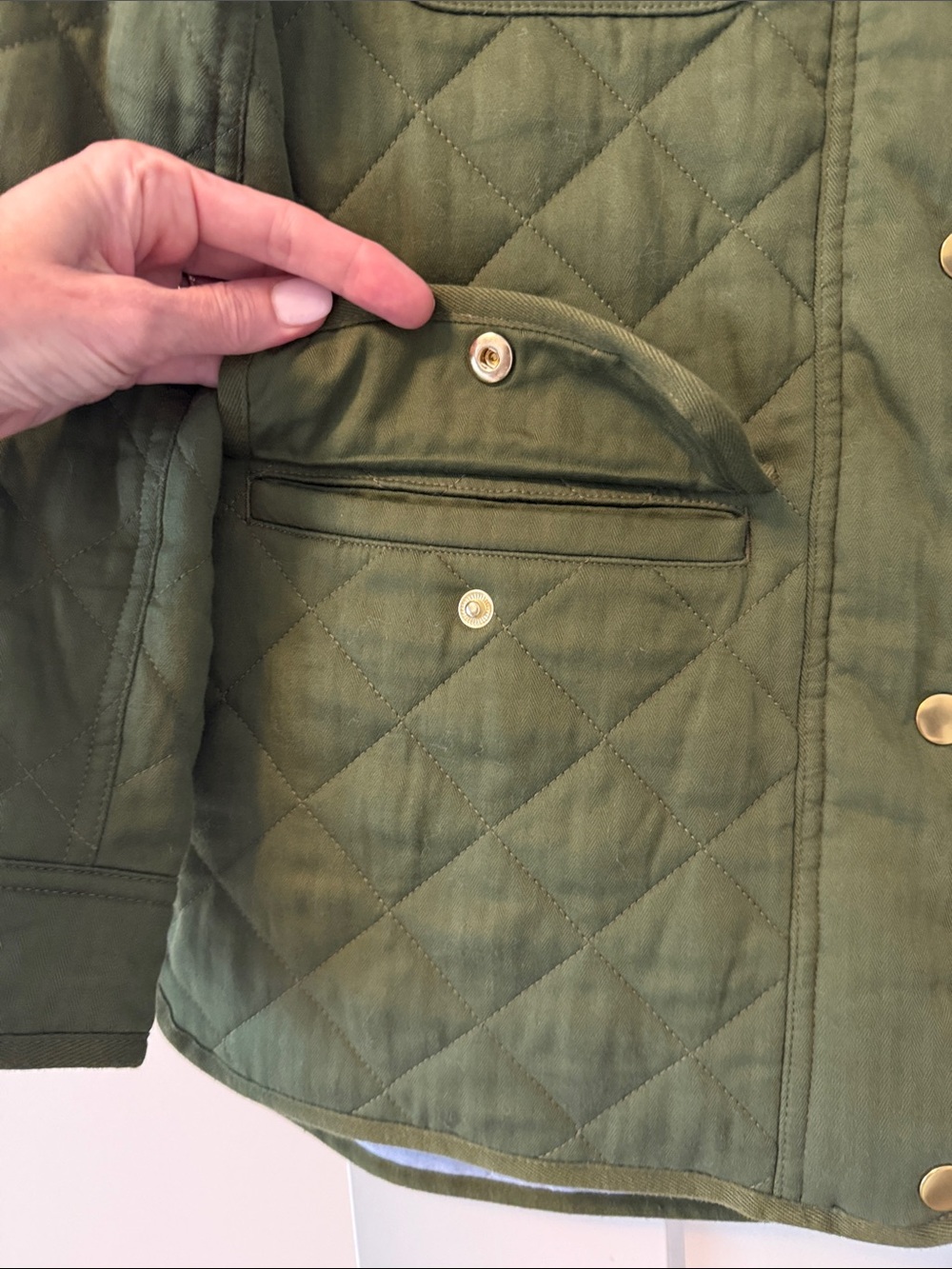 Women’s J Crew Spring/Fall Quilted Jacket - Picture 4 of 8
